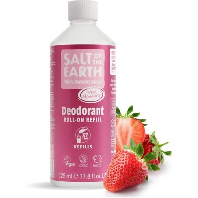 Salt Of the Earth Déodorant Roll-On Fraise Douce - Déodorant Salt Of the Earth Déodorant Roll-On Fraise Douce - Déodorant