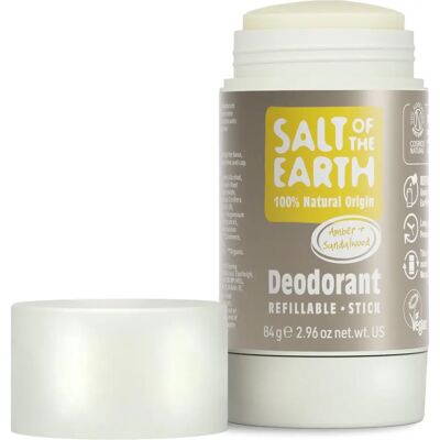 Salt Of the Earth Deodorante Bastoncino Ambra & Sandalo - Deodorant Stick Salt Of the Earth Deodorante Bastoncino Ambra & Sandalo - Deodorant Stick