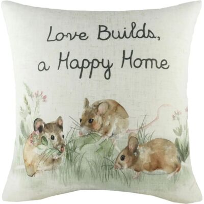 Cuscino Evans Lichfield Hedgerow Mice Acquerello - Multicolore - Taglia Unica Cuscino Evans Lichfield Hedgerow Mice Acquerello - Multicolore - Taglia Unica