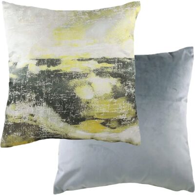 Evans Lichfield Landscape Abstract Hand-Painted Cushion - Home Decor Evans Lichfield Landscape Abstract Hand-Painted Cushion - Home Decor