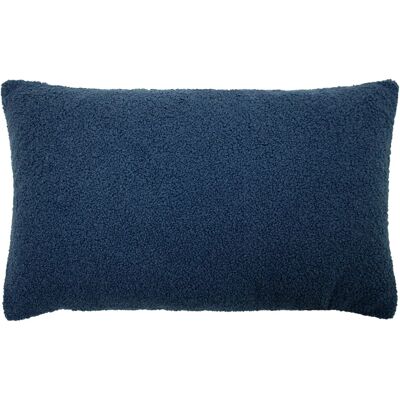 Evans Lichfield Malham Shearling-Feel Fleece Cushion - Blue - Size 30 Cm X 50 Cm Evans Lichfield Malham Shearling-Feel Fleece Cushion - Blue - Size 30 Cm X 50 Cm