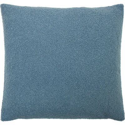 Furn Malham Shearling Fleece Cushion - Blue - 50x50cm Furn Malham Shearling Fleece Cushion - Blue - 50x50cm