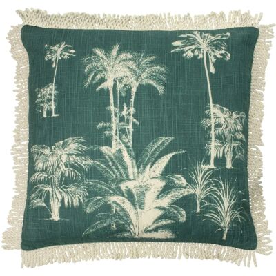 Paoletti - Ecuador Cushion - Smeraldo - 50x50 cm - Cushion Paoletti - Ecuador Cushion - Smeraldo - 50x50 cm - Cushion