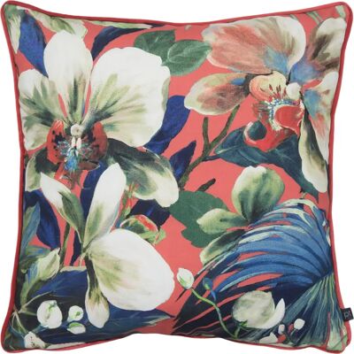Prestigious Textiles - Moorea Cushion - Coral Cotton Prestigious Textiles - Moorea Cushion - Coral Cotton