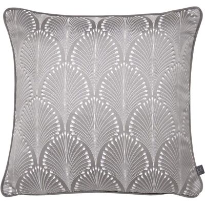 Prestigious Textiles - Boudoir Jacquard - Grey - Cushion Prestigious Textiles - Boudoir Jacquard - Grey - Cushion