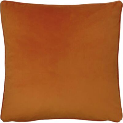 Evans Lichfield Opulence Cushion - Orange - Size 55 Cm X 55 Cm Evans Lichfield Opulence Cushion - Orange - Size 55 Cm X 55 Cm