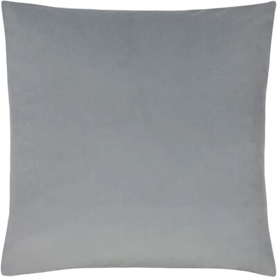 Paoletti - Sunningdale Velvet Square Feather Filled Cushion - Grigio Paoletti - Sunningdale Velvet Square Feather Filled Cushion - Grigio