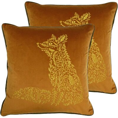 Furn. Forest - Fauna Cushions - Rust - Cushion Furn. Forest - Fauna Cushions - Rust - Cushion