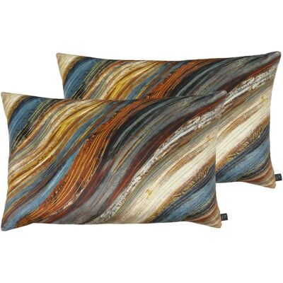 Cojines Heartwood de Prestigious Textiles - Oxidado - 40cm x 60cm - Cojín Cojines Heartwood de Prestigious Textiles - Oxidado - 40cm x 60cm - Cojín