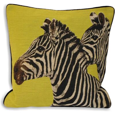 Poduszka Paoletti Twin Zebra Jacquard z Obrzeżem - Unisex Poduszka Paoletti Twin Zebra Jacquard z Obrzeżem - Unisex