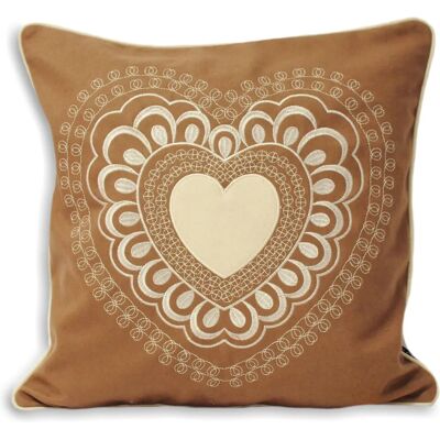 Cuscino Valentine di Paoletti - Lana Beige - Dimensioni 45 Cm X 45 Cm - Cuscino Cuscino Valentine di Paoletti - Lana Beige - Dimensioni 45 Cm X 45 Cm - Cuscino