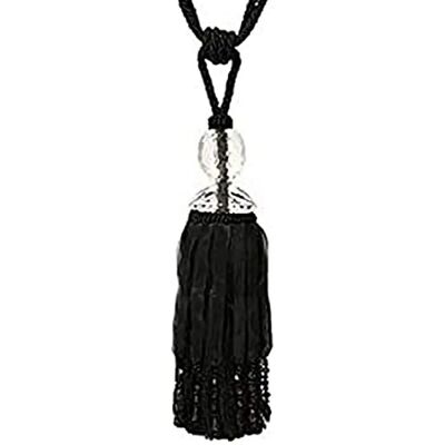 Paoletti Savoy Sujetador de Cortina - Decoración, Negro - Unisex Paoletti Savoy Sujetador de Cortina - Decoración, Negro - Unisex