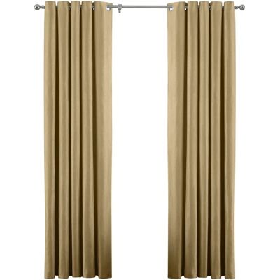 Paoletti Atlantic Twill Tende con Occhielli - Ocra - 229cm x 137cm - Tende Paoletti Atlantic Twill Tende con Occhielli - Ocra - 229cm x 137cm - Tende