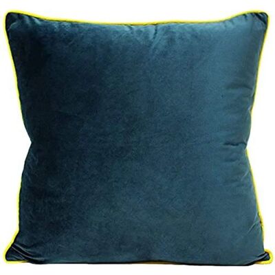 Paoletti Meridian Soft Velvet Piped Cushion - 55x55cm - Cushions Paoletti Meridian Soft Velvet Piped Cushion - 55x55cm - Cushions