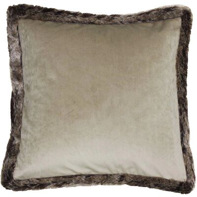 Paoletti Kiruna Taupe Kunstfell Kissen 45cm - Kissen Paoletti Kiruna Taupe Kunstfell Kissen 45cm - Kissen