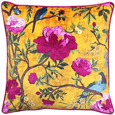 Poszewka na poduszkę Paoletti Chinoiserie złota - 50x50cm Poszewka na poduszkę Paoletti Chinoiserie złota - 50x50cm