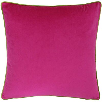 Paoletti Meridian Pink Velvet Cushion Cover - 55cm Paoletti Meridian Pink Velvet Cushion Cover - 55cm