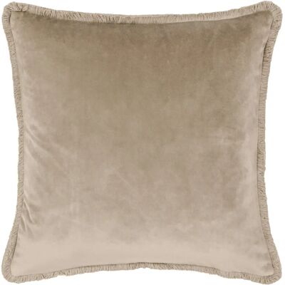Cuscino in velluto Freya Taupe 45cm - Cuscino Cuscino in velluto Freya Taupe 45cm - Cuscino