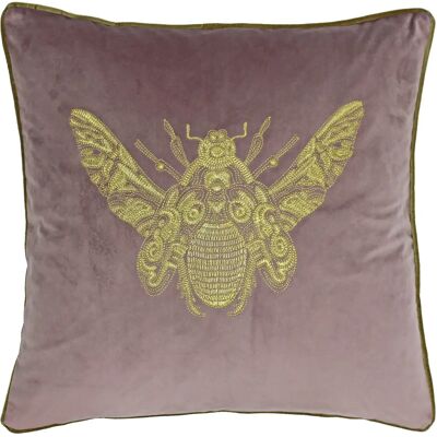 Paoletti Cerana Embroidered Bee Velvet Cushion - Cushions Paoletti Cerana Embroidered Bee Velvet Cushion - Cushions