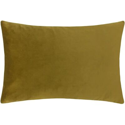 Furn. Contra - Velvet Feather Filled - Olive - Cushion Furn. Contra - Velvet Feather Filled - Olive - Cushion