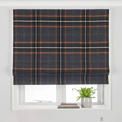 Paoletti Aviemore Tartan Faux Wool Blackout Roman Blind - Roman Blind Paoletti Aviemore Tartan Faux Wool Blackout Roman Blind - Roman Blind