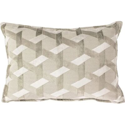 Paoletti - Delano - Taupe - Velvet Jacquard - Cojín Paoletti - Delano - Taupe - Velvet Jacquard - Cojín