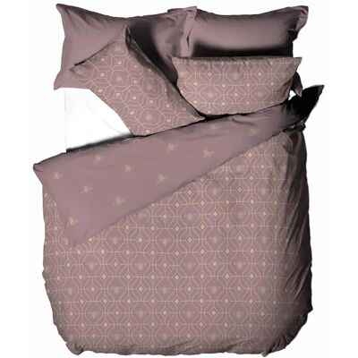 Furn Bee Deco Geometric Reversible Duvet Cover Set - King Furn Bee Deco Geometric Reversible Duvet Cover Set - King