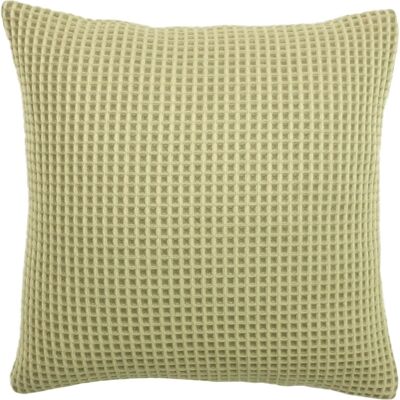 Furn. Rowan Cuscino a nido d’ape all’uncinetto - Naturale - 45x45 cm - Cuscino Furn. Rowan Cuscino a nido d’ape all’uncinetto - Naturale - 45x45 cm - Cuscino