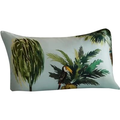 Paoletti Forsteriana Fundas de Almohada Tropical con Piping - Unisex Paoletti Forsteriana Fundas de Almohada Tropical con Piping - Unisex