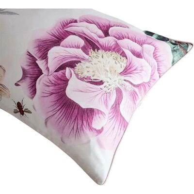 Paoletti Krista 200 Thread Count Piped Floral Pillowcase - Pillowcase Paoletti Krista 200 Thread Count Piped Floral Pillowcase - Pillowcase
