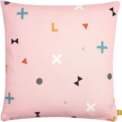 Furn Bitsa Cuscino Riciclato - Rosa - 43x43cm Cuscino Furn Bitsa Cuscino Riciclato - Rosa - 43x43cm Cuscino
