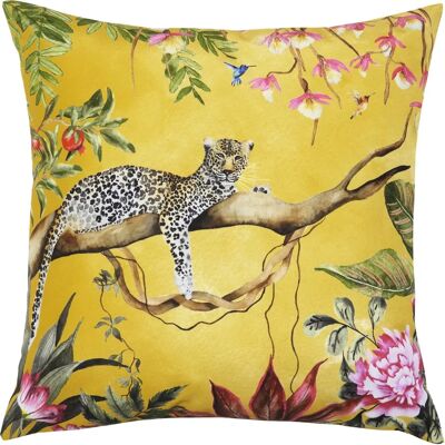 Evans Lichfield Leopard Outdoor Kissenbezug - Gold - Einheitsgröße Evans Lichfield Leopard Outdoor Kissenbezug - Gold - Einheitsgröße