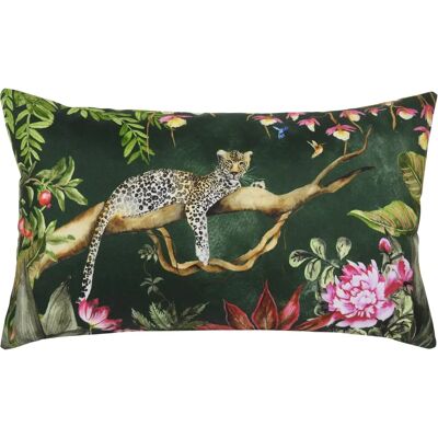 Evans Lichfield Leoparden Outdoor-Kissen - Dunkelgrün - 30x50 cm Evans Lichfield Leoparden Outdoor-Kissen - Dunkelgrün - 30x50 cm