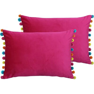 Paoletti - Fiesta Cushions - Rosa - 35x50cm - Cushion Paoletti - Fiesta Cushions - Rosa - 35x50cm - Cushion