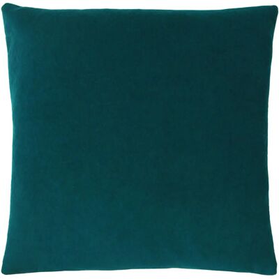 Poduszka Furn Kobe Teal - 50x50cm - Miękka tkanina z aksamitu Poduszka Furn Kobe Teal - 50x50cm - Miękka tkanina z aksamitu