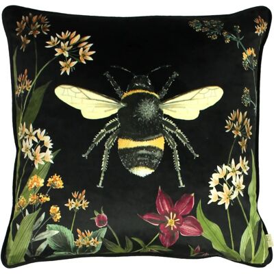 Poszewka na Poduszkę Evans Lichfield Midnight Garden Pszczoła - Czarna - Uniwersalny Rozmiar Poszewka na Poduszkę Evans Lichfield Midnight Garden Pszczoła - Czarna - Uniwersalny Rozmiar