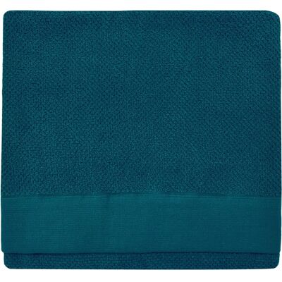 Furn Blue Oxford Panel Bath Towel - Bath Towel Furn Blue Oxford Panel Bath Towel - Bath Towel