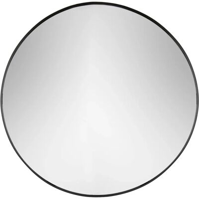 Yard Czarny Okrągły Lustro z Głęboka Ramą - Unisex Yard Czarny Okrągły Lustro z Głęboka Ramą - Unisex