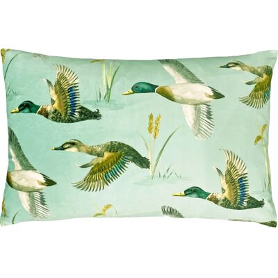 Evans Lichfield - Country Duck Pond - Mint - Cushion Cover Evans Lichfield - Country Duck Pond - Mint - Cushion Cover