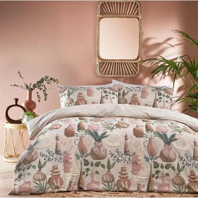 Furn Set Copripiumino Tranquillo Edafico - Beige - King Furn Set Copripiumino Tranquillo Edafico - Beige - King