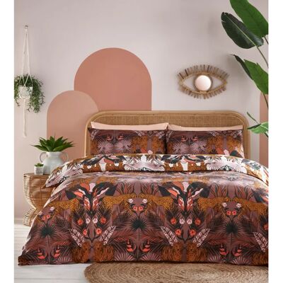 Furn Set copripiumino reversibile Kaihalulu Jungle - King Furn Set copripiumino reversibile Kaihalulu Jungle - King