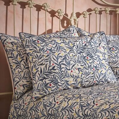 Poszewka na poduszkę Malory Navy - 50x75cm - Luksus botaniczny Poszewka na poduszkę Malory Navy - 50x75cm - Luksus botaniczny