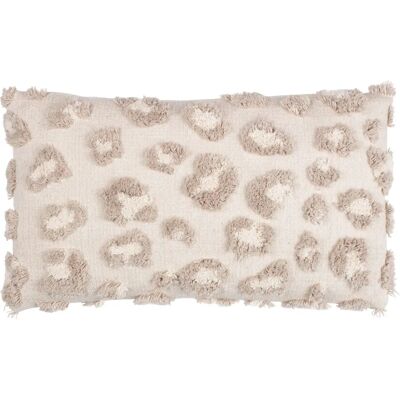 Furn Maeve Tonal Leopard Cushion - Cotton - One Size Furn Maeve Tonal Leopard Cushion - Cotton - One Size