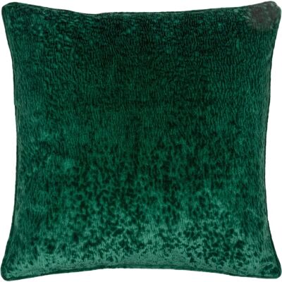 Paoletti Emerald Velvet Piped Cushion - 50cm x 50cm Paoletti Emerald Velvet Piped Cushion - 50cm x 50cm