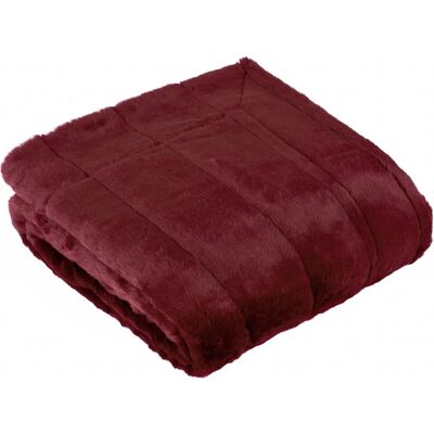 Paoletti Empress Synthetisches Pelz Ruby Decke Paoletti Empress Synthetisches Pelz Ruby Decke
