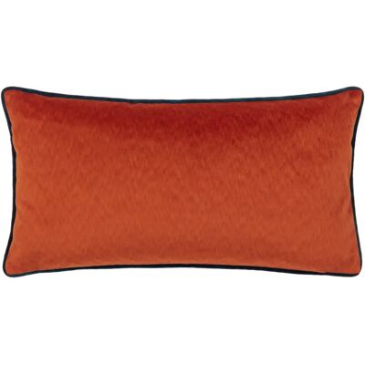 Paoletti Torto Mottled Velvet Contrast Piped Cushion - One Size - Poduszka Paoletti Torto Mottled Velvet Contrast Piped Cushion - One Size - Poduszka
