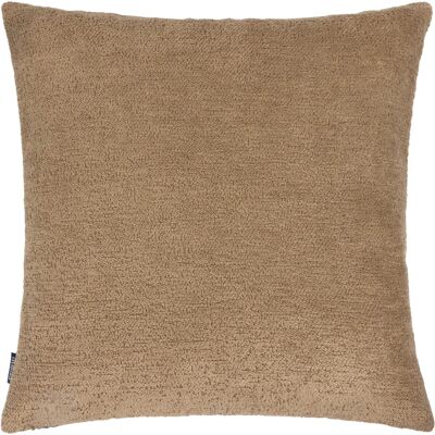Paoletti Nellim Podwójna bouclé poduszka - 60cm - Beżowa - Styl skandynawski Paoletti Nellim Podwójna bouclé poduszka - 60cm - Beżowa - Styl skandynawski