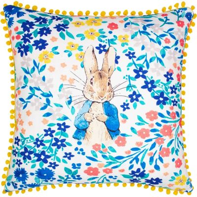 Peter Rabbit - Florelli - Multicolour - Cotton - Cushion Peter Rabbit - Florelli - Multicolour - Cotton - Cushion