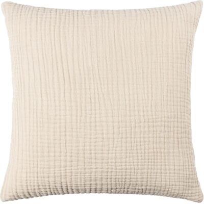 Yard Lark Cotton 45cm x 45cm Crinkle Cushion - Unisex Yard Lark Cotton 45cm x 45cm Crinkle Cushion - Unisex