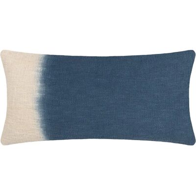 Furn Mizu Rectangular Dip Dye Cushion - Navy - Rectangular Type Furn Mizu Rectangular Dip Dye Cushion - Navy - Rectangular Type